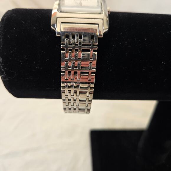 Burberry Women\'s Nova Check BU1583 Watch Stainless Steel Diamond New Battery main image 11